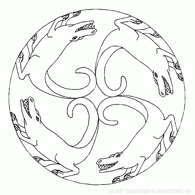 Mandalas Animaux 181